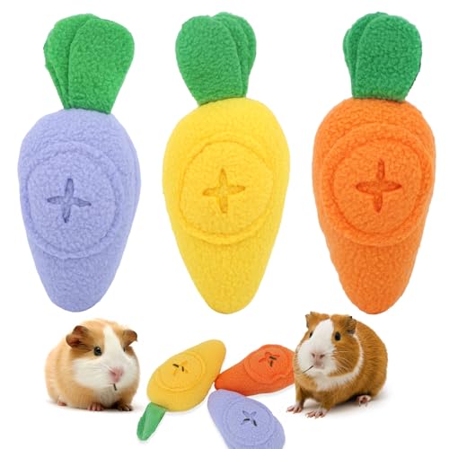 Penitue 3 Stück Meerschweinchen Futterspielzeug, Waschbar Meerschweinchen Spielzeug Beschäftigung Langsamer Futterspender Schnüffelball Puzzlespiel für Hamster Kaninchen Chinchillas Penitue 3 Stück Meerschweinchen Futterspielzeug, Waschbar Meerschweinchen Spielzeug Beschäftigung Langsamer Futterspender Schnüffelball Puzzlespiel für Hamster Kaninchen Chinchillas von Penitue