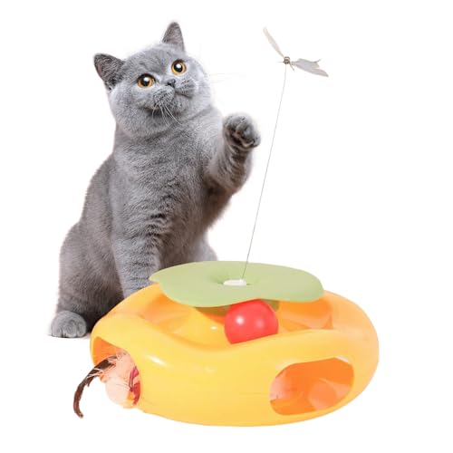 Penlimly Automatisches Interaktives Katzenspielzeug | Elektrisches Flattern Schmetterling Spiel Interaktives Katzenspielzeug,Leises Spielzeug Für Unterhaltung Training Zuhause Garten Balkon Wohnzimmer Penlimly Automatisches Interaktives Katzenspielzeug | Elektrisches Flattern Schmetterling Spiel Interaktives Katzenspielzeug,Leises Spielzeug Für Unterhaltung Training Zuhause Garten Balkon Wohnzimmer von Penlimly