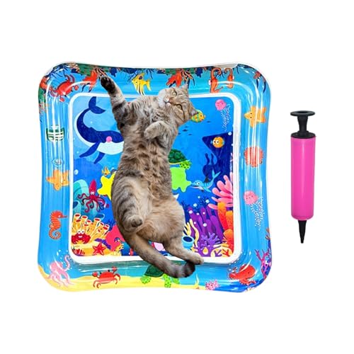 Penlimly Baby Wassermatte, Kühlmatte Für Haustiere, Faltbare Kühlende Interaktive Waschbare Sinnesmatte Für Drinnen & Draußen Tiere Welpen Katzen Wasserspaß Penlimly Baby Wassermatte, Kühlmatte Für Haustiere, Faltbare Kühlende Interaktive Waschbare Sinnesmatte Für Drinnen & Draußen Tiere Welpen Katzen Wasserspaß von Penlimly