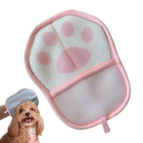 Penlimly Elektrostatische Tierhaarentfernungshandschuhe, Fusselentferner für Kleidung, wiederverwendbar, elektrostatische Adsorption, Hundehaarentfernungswerkzeug für Kleidung, Sofa, Bett, Autositz von Penlimly