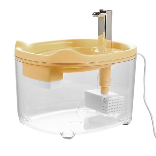 Penlimly Katzen Trinkbrunnen,Hundewasserbrunnen und Katzenspendernapf | Leiser Automatischer Trinkbrunnen 1,5L Für Kleintiere Trinkstation Wohnung Haus Haustiere Penlimly Katzen Trinkbrunnen,Hundewasserbrunnen und Katzenspendernapf | Leiser Automatischer Trinkbrunnen 1,5L Für Kleintiere Trinkstation Wohnung Haus Haustiere von Penlimly