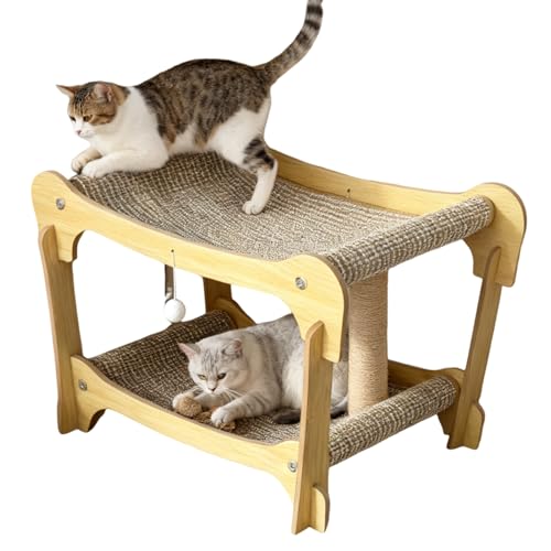 Penlimly Kratzbrett Für Katzen - 2-lagiges Sisal Katzenkratzbrett,Haustierbedarf - Haushalt Schutzvorrichtung von Penlimly