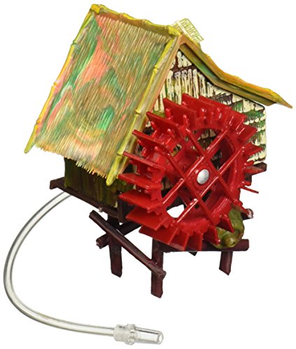 Penn-Plax Belüftungsaktion Ornament Reismühle - Spinnrad - klein von Penn-Plax