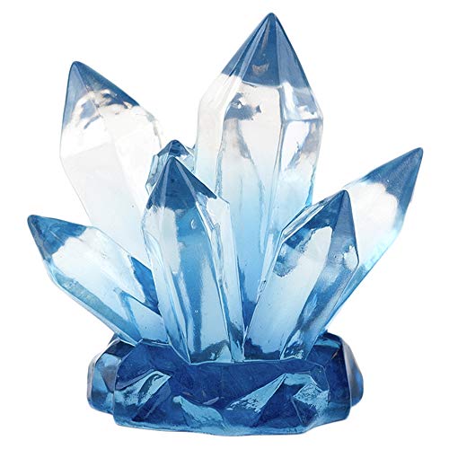 Penn Plax Deco-Replicas Crystal Cluster and Crystal Cave Aquarium Decorations (Sapphire Blue, Crystal Cluster) von Penn-Plax