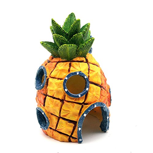Penn Plax SBR41 Spongebob's Ananas mit Schwimmlöcher von Penn-Plax