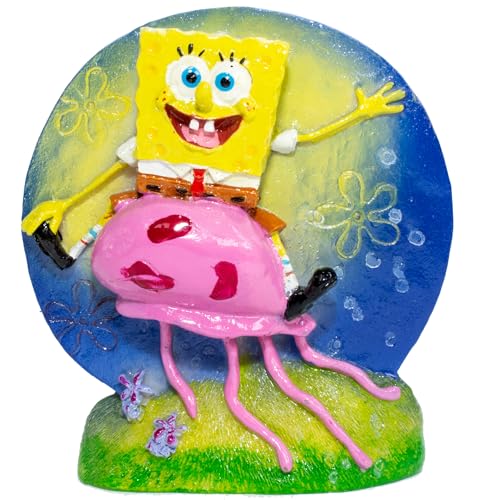 Penn-Plax Spongebob reitet auf Einer Qualle ca. 9,5 cm von Penn-Plax