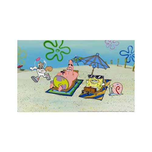 Spongebob Schwammkopf Dekorückwand / Poster von Penn-Plax