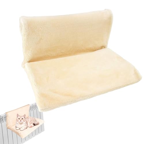 Hanges Katzenbett, Katzenkühler Hängematte warm und gemütlich hängende Katzenbett mit Metallrahmen Katze Fensterbett waschbarer und abnehmbares Katzenbett für Katzenschlafe, Katzenkühlerbetten Hanges Katzenbett, Katzenkühler Hängematte warm und gemütlich hängende Katzenbett mit Metallrahmen Katze Fensterbett waschbarer und abnehmbares Katzenbett für Katzenschlafe, Katzenkühlerbetten von Peosaard