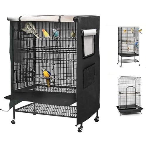 Käfigabdeckung, Vogelkäfigabdeckung 38x23.6x51 Universal 210d wasserdichte Käfigabdeckung Gute Nacht Blackout & atmungsaktives Vogelkäfigabdeckung für Vogelfitterkatze zu kleinem Tier, große Vogelkäf Käfigabdeckung, Vogelkäfigabdeckung 38x23.6x51 Universal 210d wasserdichte Käfigabdeckung Gute Nacht Blackout & atmungsaktives Vogelkäfigabdeckung für Vogelfitterkatze zu kleinem Tier, große Vogelkäf von Peosaard
