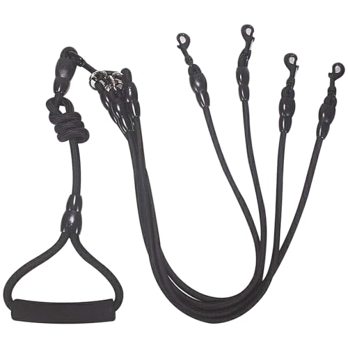 Multi -Griff -Hundeleine 360 ° Dreh 4 in 1 Haustier Walking Multi -Hunde -Leine mit gepolstertem Griff Abnehmbarer Hundeleine für Haustier Walking and Training Haustierliebhaber Geschenk, Hundelein Multi -Griff -Hundeleine 360 ° Dreh 4 in 1 Haustier Walking Multi -Hunde -Leine mit gepolstertem Griff Abnehmbarer Hundeleine für Haustier Walking and Training Haustierliebhaber Geschenk, Hundelein von Peosaard