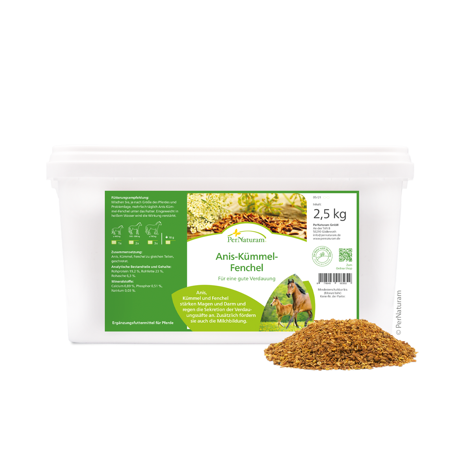 PerNaturam Anis,Kümmel, Fenchel Mischung 2,5 kg eine gute Verdauung PerNaturam Anis,Kümmel, Fenchel Mischung 2,5 kg eine gute Verdauung von PerNaturam