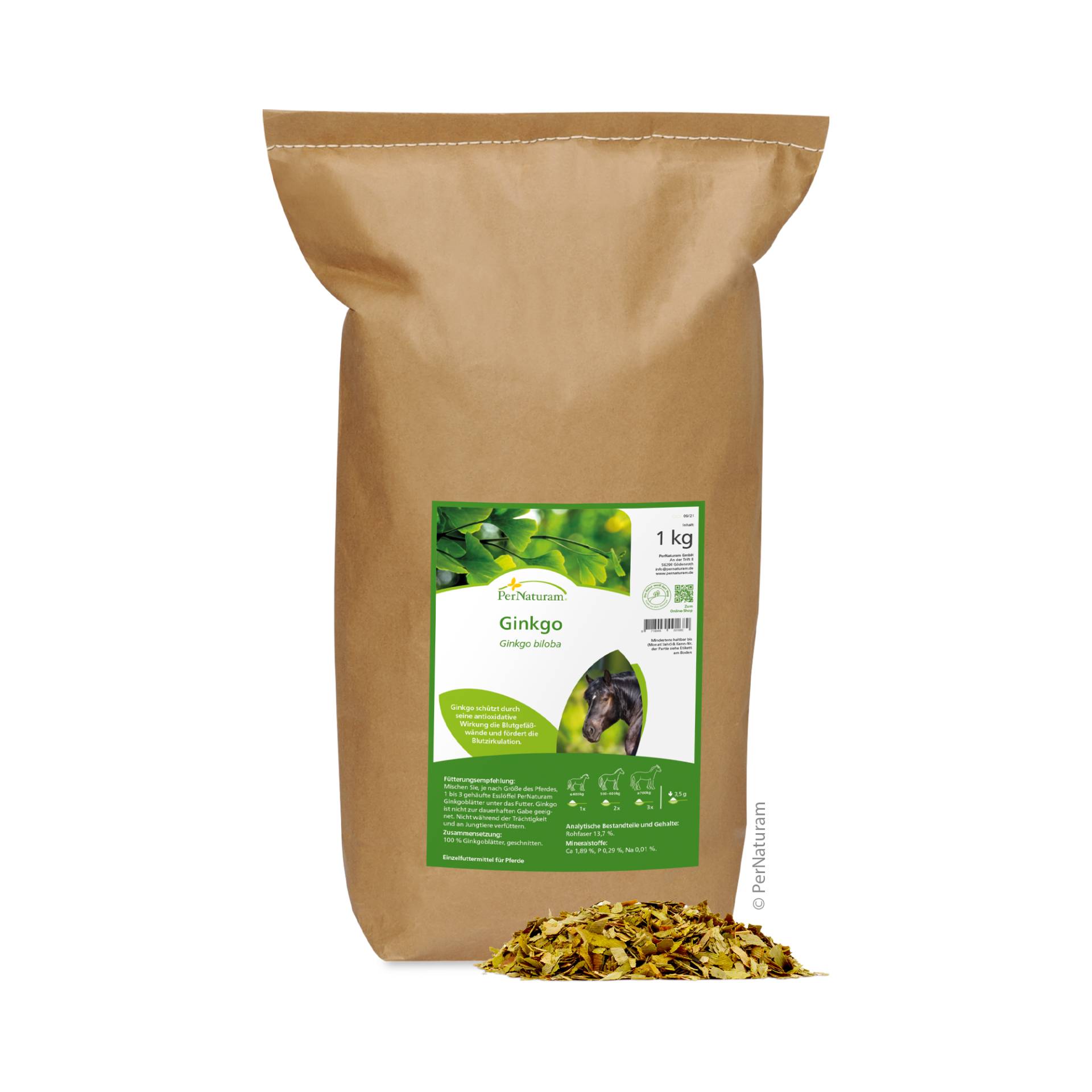 PerNaturam Ginkgo 1kg durchblutungsfördernd PerNaturam Ginkgo 1kg durchblutungsfördernd von PerNaturam