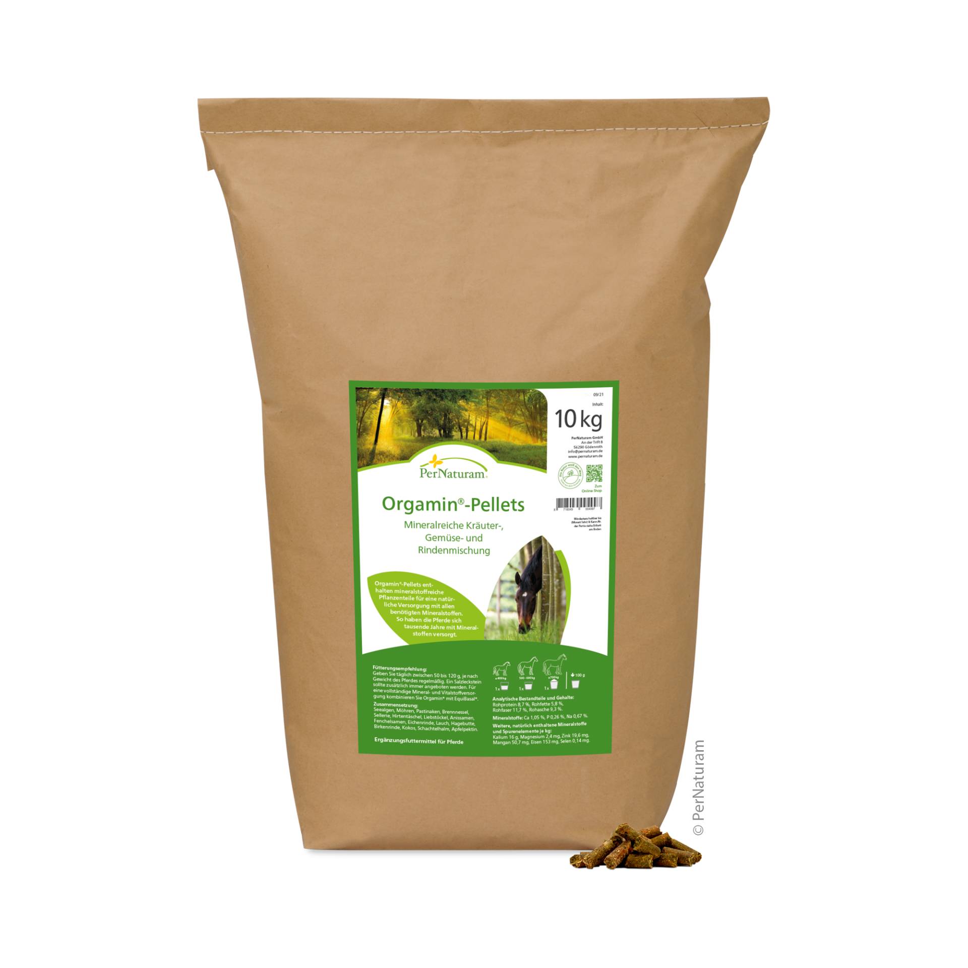 PerNaturam Orgamin-Pellets 10kg Alternative zum Mineralfutter PerNaturam Orgamin-Pellets 10kg Alternative zum Mineralfutter von PerNaturam