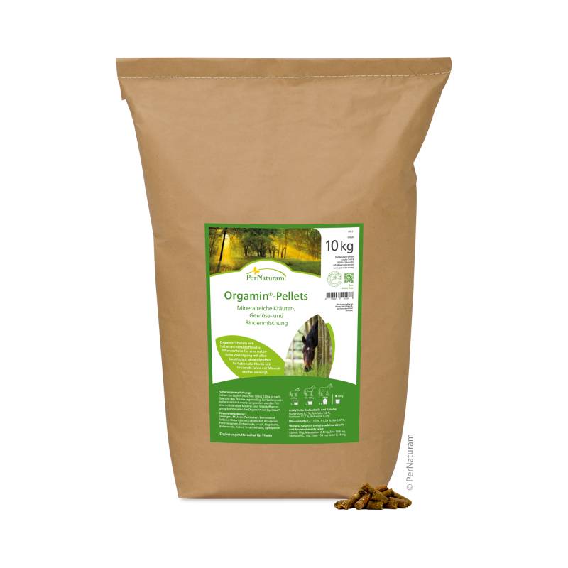 PerNaturam Orgamin-Pellets 10kg  Alternative zum Mineralfutter von PerNaturam