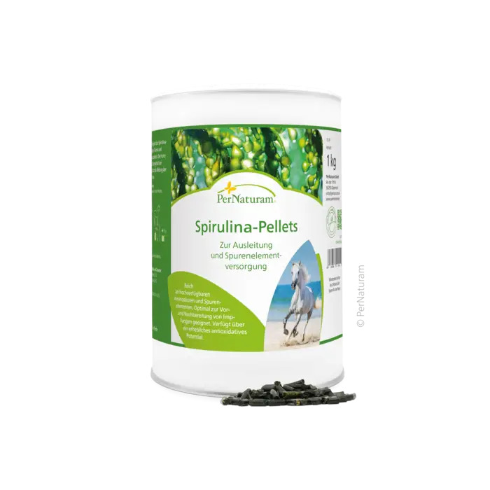 PerNaturam Spirulina-Pellets 1kg Unterstützung bei Impfungen PerNaturam Spirulina-Pellets 1kg Unterstützung bei Impfungen von PerNaturam