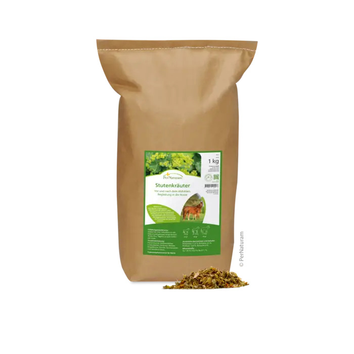 PerNaturam Stutenkräuter 1 kg Vor und nach dem Abfohlen PerNaturam Stutenkräuter 1 kg Vor und nach dem Abfohlen von PerNaturam