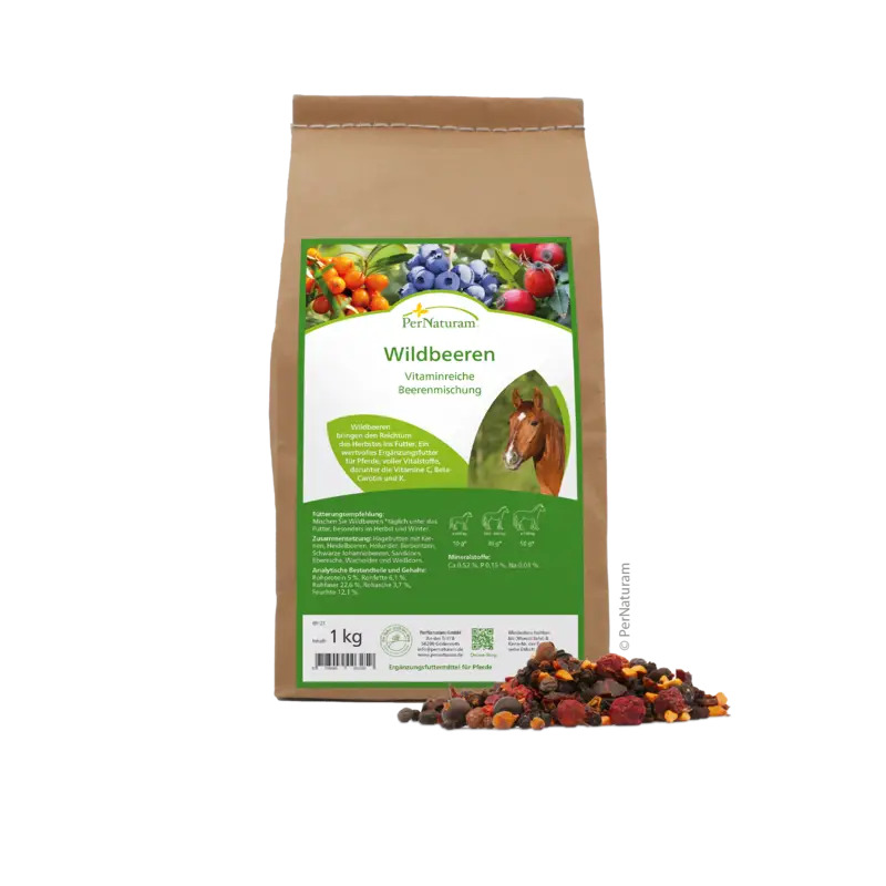 PerNaturam Wildbeeren 1 kg Versorgung mit Vitaminen und schützen die Darmschleimhaut PerNaturam Wildbeeren 1 kg Versorgung mit Vitaminen und schützen die Darmschleimhaut von PerNaturam