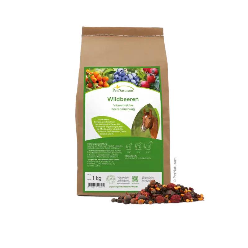 PerNaturam Wildbeeren 1 kg Versorgung mit Vitaminen und schützen die Darmschleimhaut PerNaturam Wildbeeren 1 kg Versorgung mit Vitaminen und schützen die Darmschleimhaut von PerNaturam