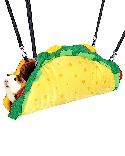 Percozzi Taco Hamster-Hängematte Versteck Tunnel Haus Ratte Spielzeug Käfig Zubehör Bett Frettchen Meerschweinchen Chinchill Zuckergleiter Kleintier-Lebensraum Percozzi Taco Hamster-Hängematte Versteck Tunnel Haus Ratte Spielzeug Käfig Zubehör Bett Frettchen Meerschweinchen Chinchill Zuckergleiter Kleintier-Lebensraum von Percozzi