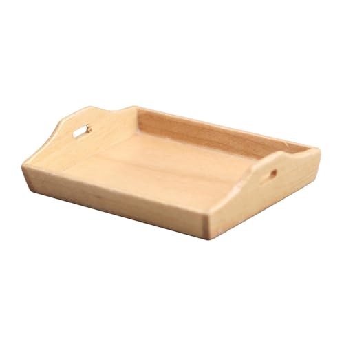 Perfeclan 1:12 Puppenhaus Obstteller Modell Holz Rollenspiel Ornamente Heimspielzeug Landschaftszubehör Küche Miniatur Modellmöbel, Hellbraun Perfeclan 1:12 Puppenhaus Obstteller Modell Holz Rollenspiel Ornamente Heimspielzeug Landschaftszubehör Küche Miniatur Modellmöbel, Hellbraun von Perfeclan