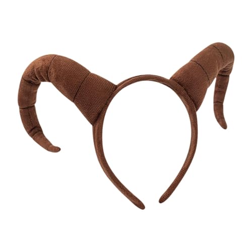 Perfeclan Antilopenhörner Stirnband Dekorative Requisite Halloween Kostüm Zubehör für Karneval, Braun Perfeclan Antilopenhörner Stirnband Dekorative Requisite Halloween Kostüm Zubehör für Karneval, Braun von Perfeclan