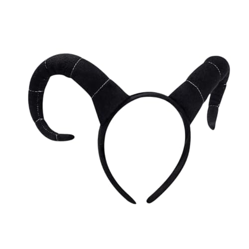 Perfeclan Antilopenhörner Stirnband Dekorative Requisite Halloween Kostüm Zubehör für Karneval, Schwarz Perfeclan Antilopenhörner Stirnband Dekorative Requisite Halloween Kostüm Zubehör für Karneval, Schwarz von Perfeclan