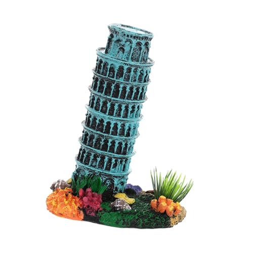 Perfeclan Aquarium-Ornament, Schiefer Turm des Modells, Sammlerstück, Aquarium-Zubehör, kreatives Spielzeug, Aquarium-Landschaftsdekor für Partygeschenke Perfeclan Aquarium-Ornament, Schiefer Turm des Modells, Sammlerstück, Aquarium-Zubehör, kreatives Spielzeug, Aquarium-Landschaftsdekor für Partygeschenke von Perfeclan