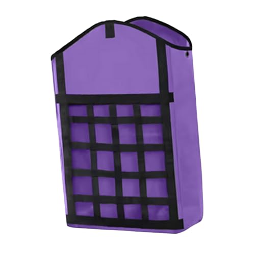 Perfeclan Aufbewahrungstasche für Heuballen, leicht zu befüllen mit Heunetzen, Futtertasche für Pferde, für Vieh, Ziegenstall, L 17 x x H 48 cm, Lila Perfeclan Aufbewahrungstasche für Heuballen, leicht zu befüllen mit Heunetzen, Futtertasche für Pferde, für Vieh, Ziegenstall, L 17 x x H 48 cm, Lila von Perfeclan