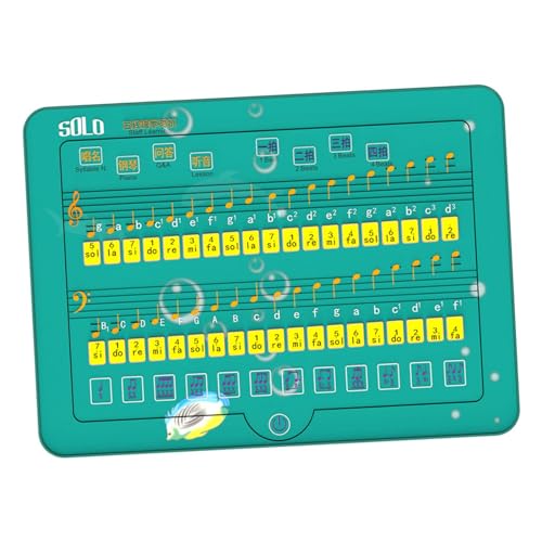 Perfeclan Elektrische Notentafel für Musiktheorie, kreative Bildung, Lernmaterialien, Notenblatt für Gitarrenanfänger Perfeclan Elektrische Notentafel für Musiktheorie, kreative Bildung, Lernmaterialien, Notenblatt für Gitarrenanfänger von Perfeclan