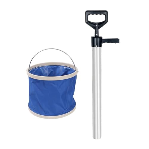 Garnelenpumpe, Angelausrüstung mit Eimer mit Griff, tragbares Fangwerkzeug für den Außenbereich, verdickte Muschelpumpe, Garnelenextraktor, 73 cm Garnelenpumpe, Angelausrüstung mit Eimer mit Griff, tragbares Fangwerkzeug für den Außenbereich, verdickte Muschelpumpe, Garnelenextraktor, 73 cm von Perfeclan