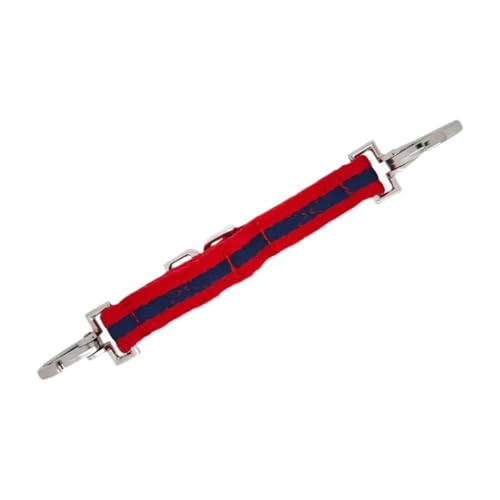 Perfeclan Longiergurt für Pferde, Longierleine, Trainingsgerät für den täglichen Gebrauch, Premium-Outdoor-Sport mit Snap Equine Longierleine für Pferde, Rot von Perfeclan