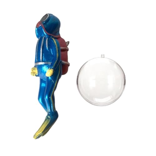 Perfeclan Miniatur-Taucher-Actionfigur, süße Taucherfigur, realistisches Landschaftszubehör für Aquarien, Mikrolandschaften, Partyzubehör, Blau Perfeclan Miniatur-Taucher-Actionfigur, süße Taucherfigur, realistisches Landschaftszubehör für Aquarien, Mikrolandschaften, Partyzubehör, Blau von Perfeclan