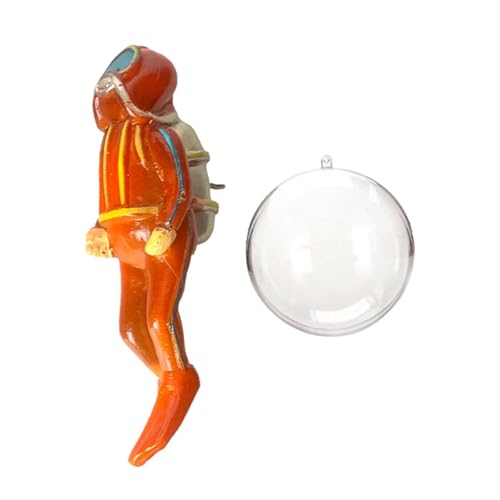 Perfeclan Miniatur-Taucher-Actionfigur, süße Taucherfigur, realistisches Landschaftszubehör für Aquarien, Mikrolandschaften, Partyzubehör, Orange Perfeclan Miniatur-Taucher-Actionfigur, süße Taucherfigur, realistisches Landschaftszubehör für Aquarien, Mikrolandschaften, Partyzubehör, Orange von Perfeclan