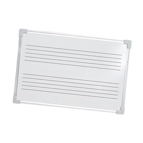 Perfeclan Musik-Whiteboard, doppelseitiger Schreibblock, Notizblock, Musiknoten-Whiteboard, löschbare Tafel für Büro, Studenten, Schulbands Perfeclan Musik-Whiteboard, doppelseitiger Schreibblock, Notizblock, Musiknoten-Whiteboard, löschbare Tafel für Büro, Studenten, Schulbands von Perfeclan