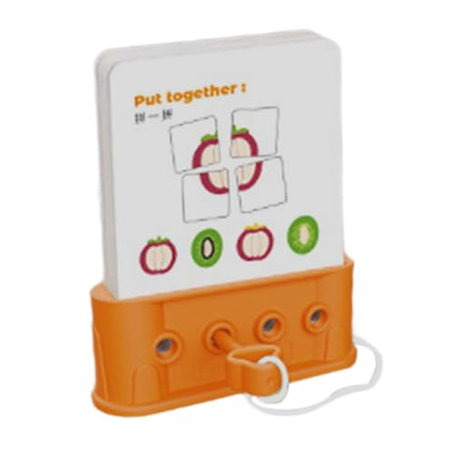 Perfeclan Puzzlespiel, pädagogische Lernkarten, kognitives Farb-, Zahlen- und Formlernspielzeug für Jungen und Mädchen, Geschenk für Kleinkinder im, 1 Ebene Perfeclan Puzzlespiel, pädagogische Lernkarten, kognitives Farb-, Zahlen- und Formlernspielzeug für Jungen und Mädchen, Geschenk für Kleinkinder im, 1 Ebene von Perfeclan