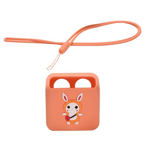 Perfeclan Silikonhülle Silikonschutz Reiseschutzbox Tragetasche Kinder-Audio-Player-Schutzhülle, Orange von Perfeclan