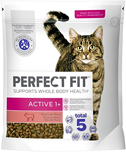 Katze Beutel Active 1+ mit Rind 1 x 1,4kg von Perfect Fit
