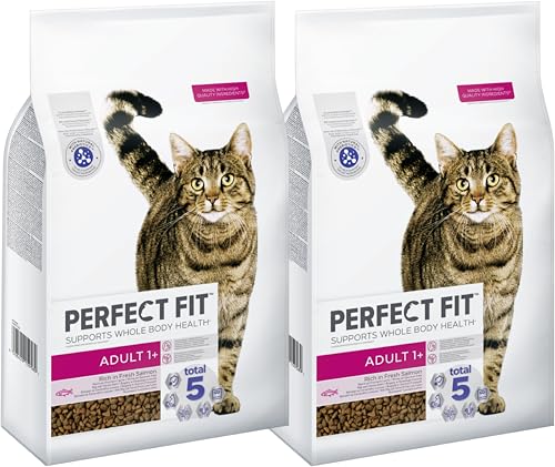 Katze Beutel Adult 1+ mit Lachs 2 x 7kg Katze Beutel Adult 1+ mit Lachs 2 x 7kg von Perfect Fit
