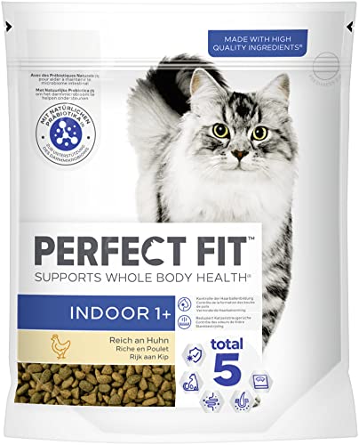 Katze Beutel Indoor 1+ mit Huhn 1 x 750g von Perfect Fit
