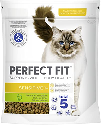 Katze Beutel Sensitive 1+ mit Truthahn 1 x 750g Katze Beutel Sensitive 1+ mit Truthahn 1 x 750g von Perfect Fit