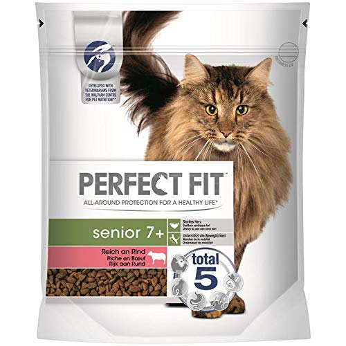 PERFECT FIT Cat Senior 7+ reich an Rind | 750g Katzenfutter tocken PERFECT FIT Cat Senior 7+ reich an Rind | 750g Katzenfutter tocken von Perfect Fit