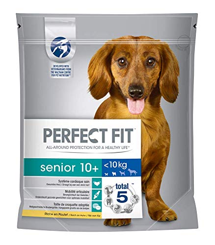 PERFECT FIT Hundefutter Trockenfutter Senior für ältere Hunde unter 10 kg mit Huhn 10+ PERFECT FIT Hundefutter Trockenfutter Senior für ältere Hunde unter 10 kg mit Huhn 10+ von Perfect Fit