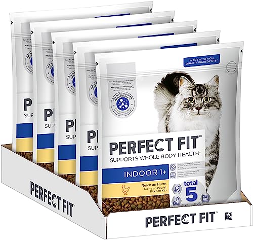 PERFECT FIT™ Katze Beutel Indoor 1+ mit Huhn 5x1,4kg von Perfect Fit