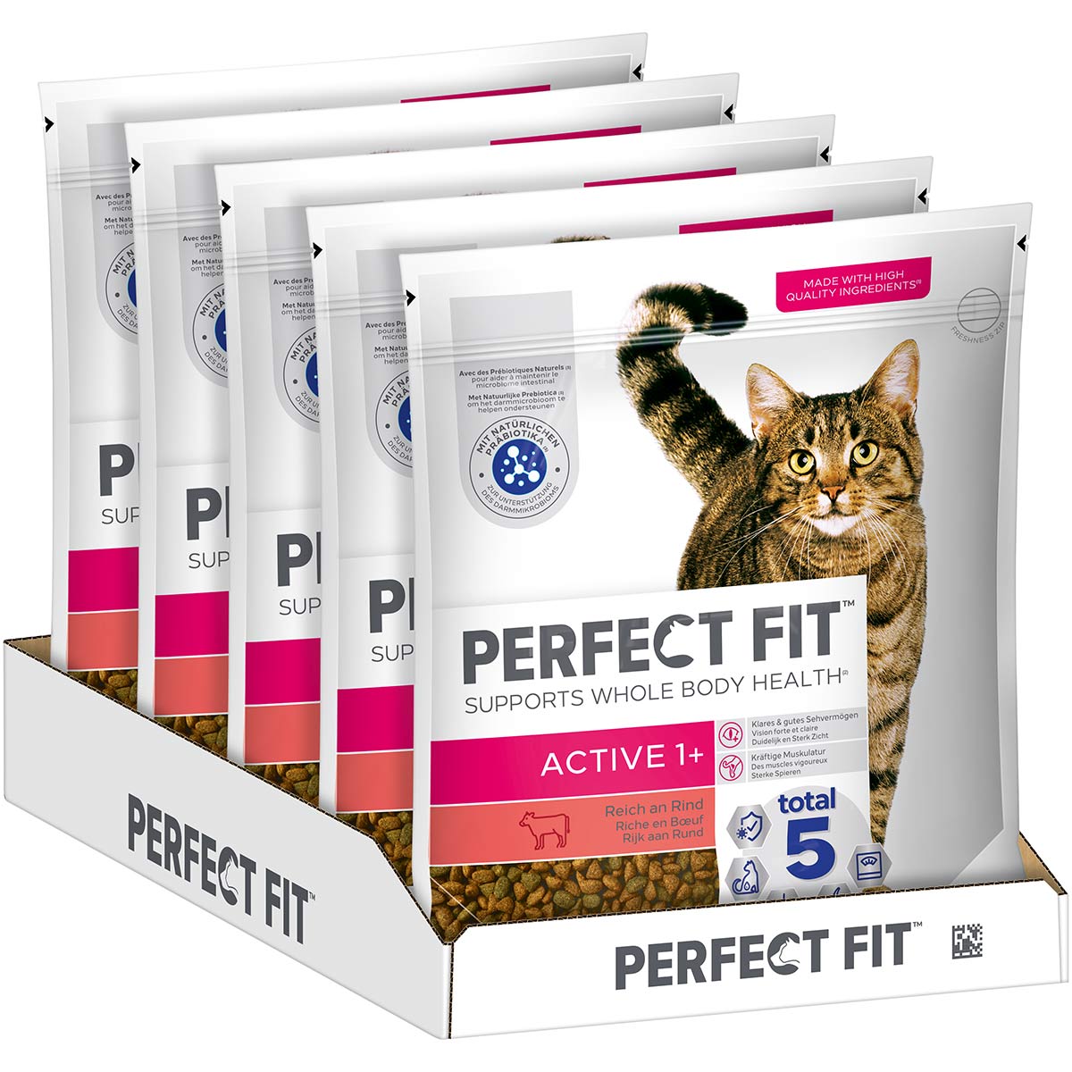 PERFECT FIT Katze Active 1+ Rind 1,4kg von Perfect Fit