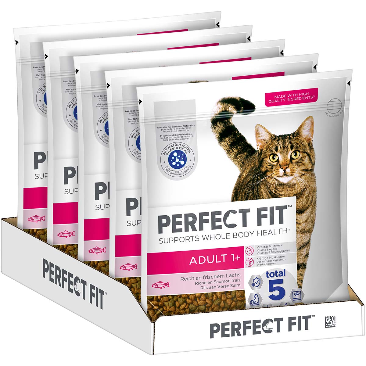 PERFECT FIT Katze Adult 1+ Lachs 1,4kg von Perfect Fit