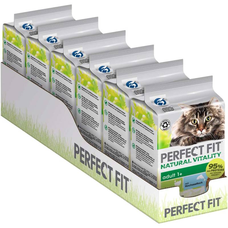 PERFECT FIT Katze Natural Vitality Adult 1+ mit Truthahn und Hochseefisch 36x50g von Perfect Fit