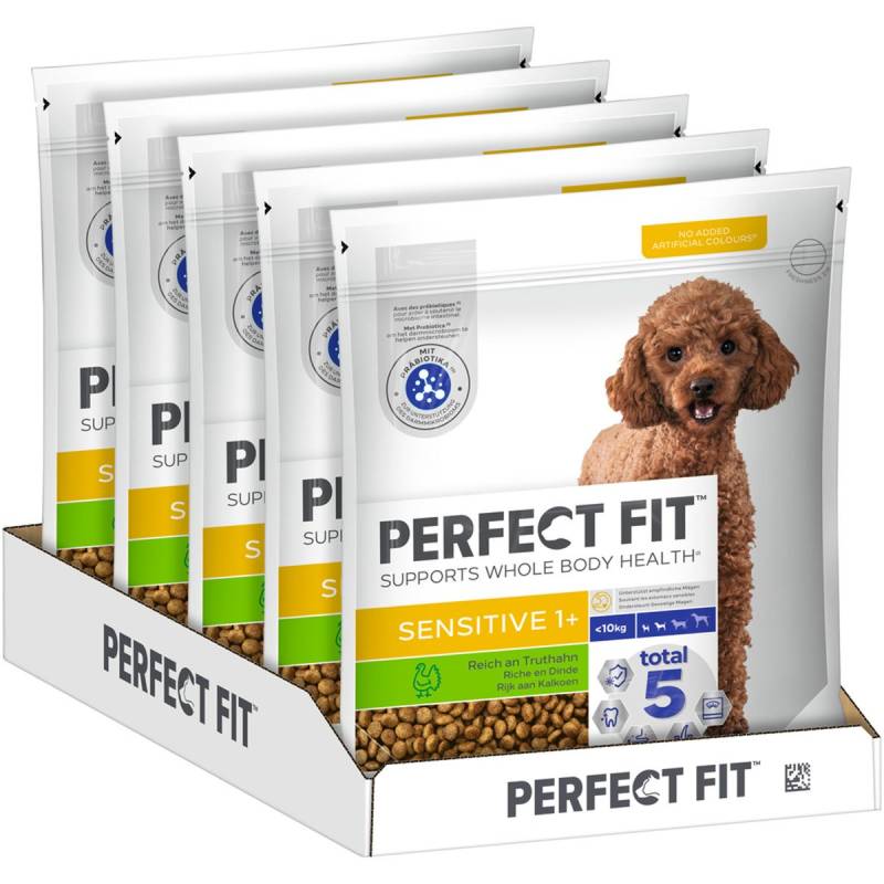 PERFECT FIT Sensitive Adult 1+ für kleine Hunde mit Truthahn 1,4kg von Perfect Fit