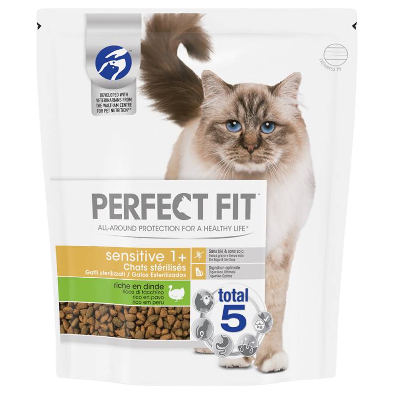 Perfect Fit Adult Cat Sterilized Truthahn - Sparpaket: 5 x 1,4 kg von Perfect Fit
