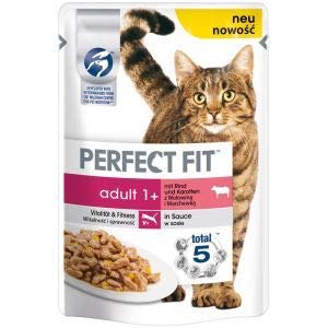 Perfect Fit Adult Rind | 12x 85g Katzennassfutter von Perfect Fit