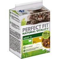 Perfect Fit Natural Vitality Adult 1+ - 36 x 50 g Huhn und Truthahn von Perfect Fit